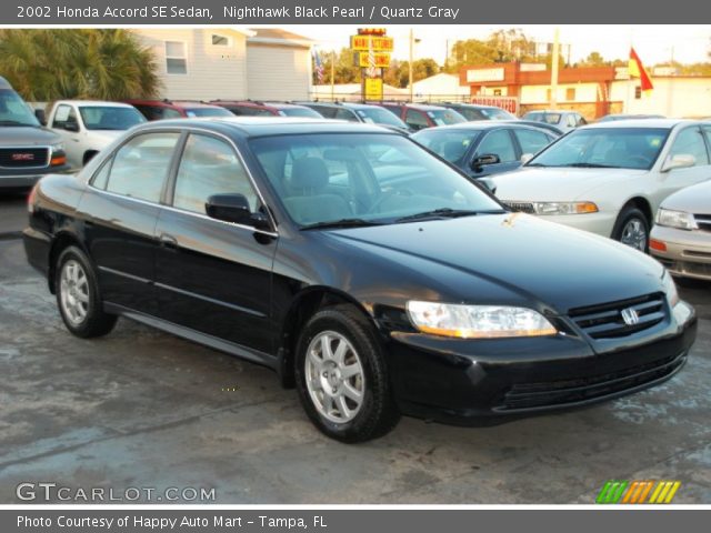 2002 Honda Accord SE Sedan in Nighthawk Black Pearl