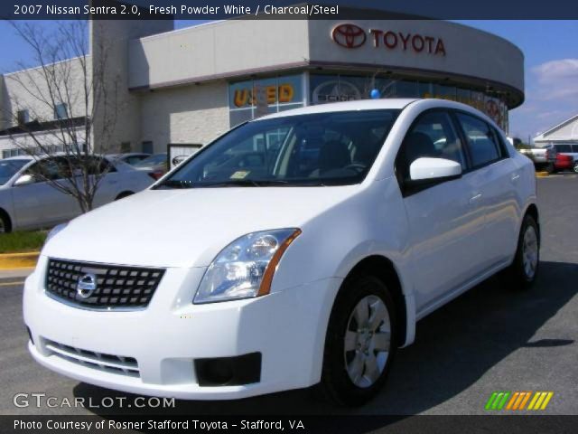 2007 Nissan Sentra 2.0 in Fresh Powder White