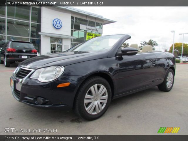 2009 Volkswagen Eos Komfort in Black Uni