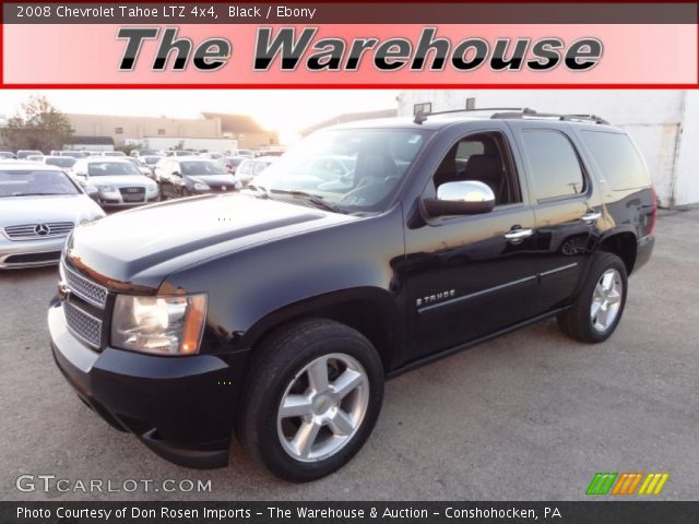 2008 Chevrolet Tahoe LTZ 4x4 in Black