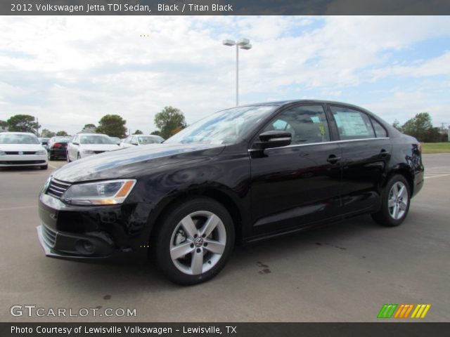 2012 Volkswagen Jetta TDI Sedan in Black