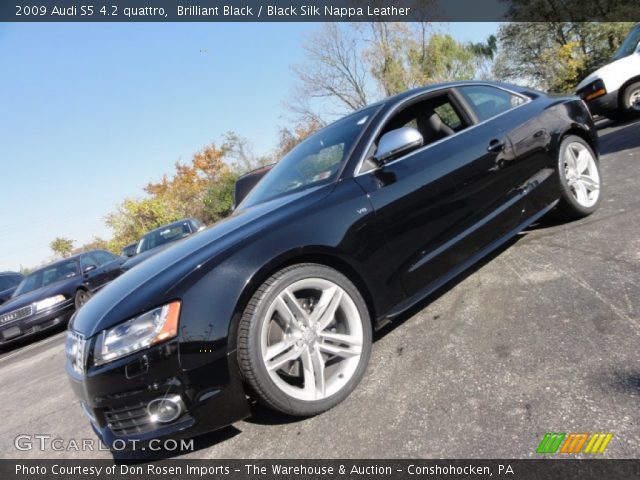 2009 Audi S5 4.2 quattro in Brilliant Black