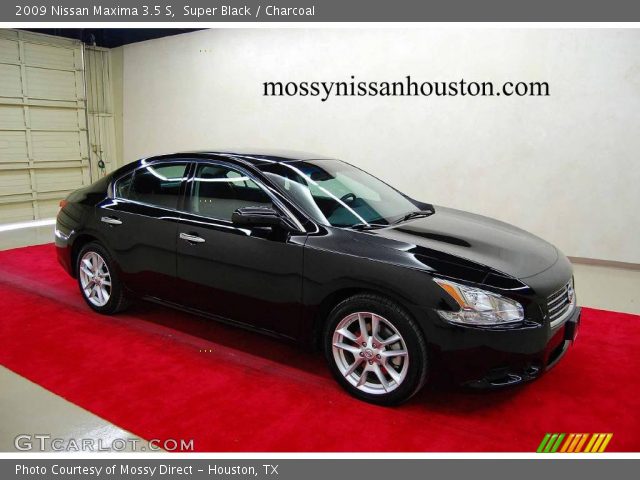 2009 Nissan Maxima 3.5 S in Super Black