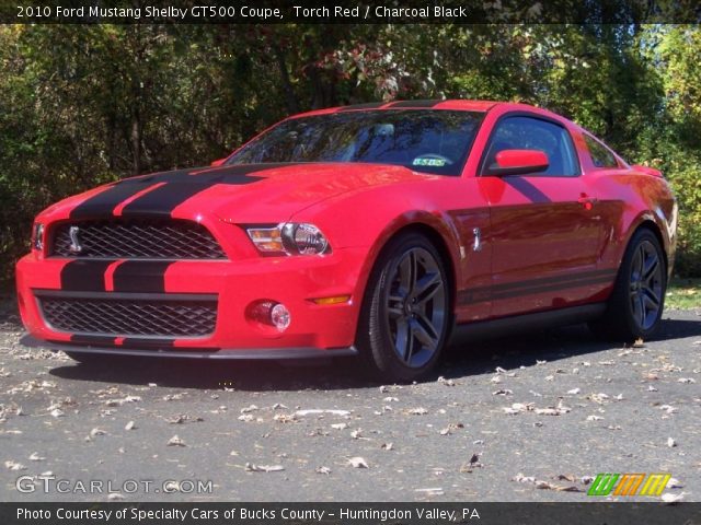 2010 Ford Mustang Shelby GT500 Coupe in Torch Red