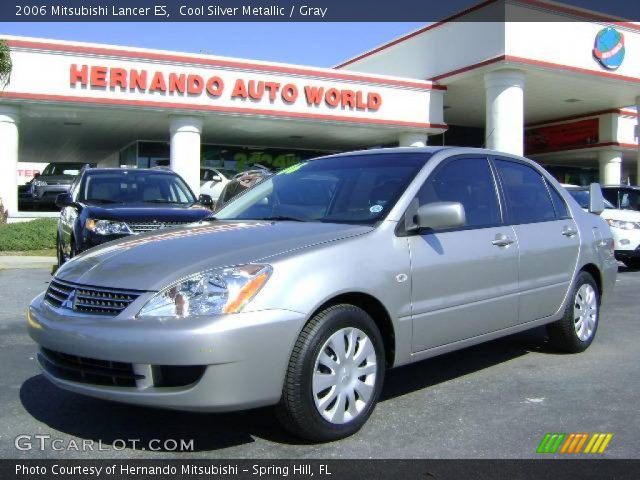 2006 Mitsubishi Lancer ES in Cool Silver Metallic