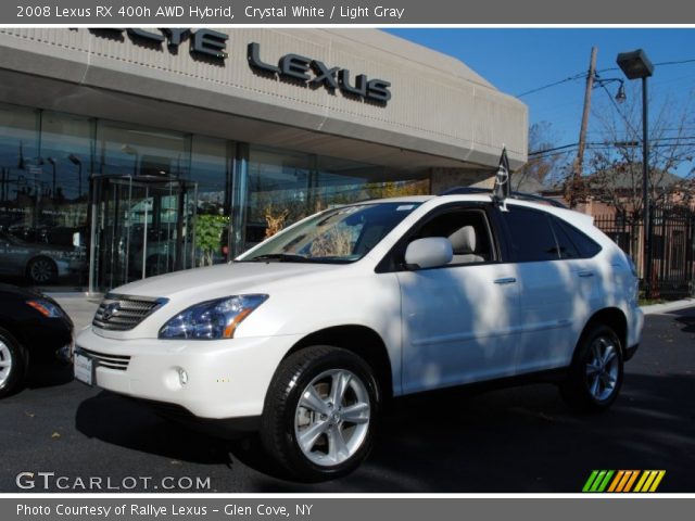 2008 Lexus RX 400h AWD Hybrid in Crystal White