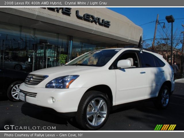 2008 Lexus RX 400h AWD Hybrid in Crystal White