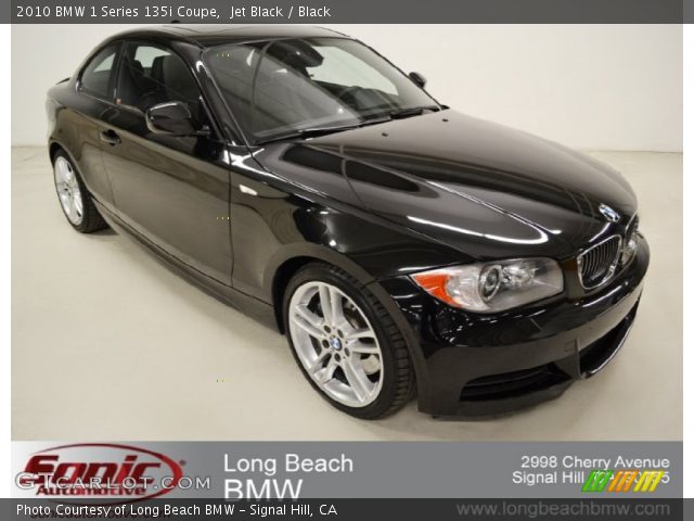 2010 BMW 1 Series 135i Coupe in Jet Black