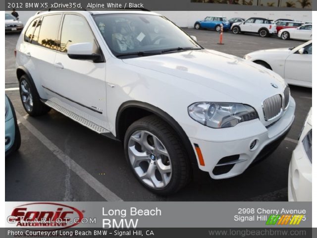 2012 BMW X5 xDrive35d in Alpine White