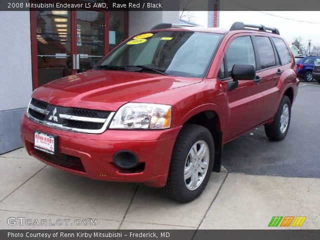 2008 Mitsubishi Endeavor LS AWD in Rave Red
