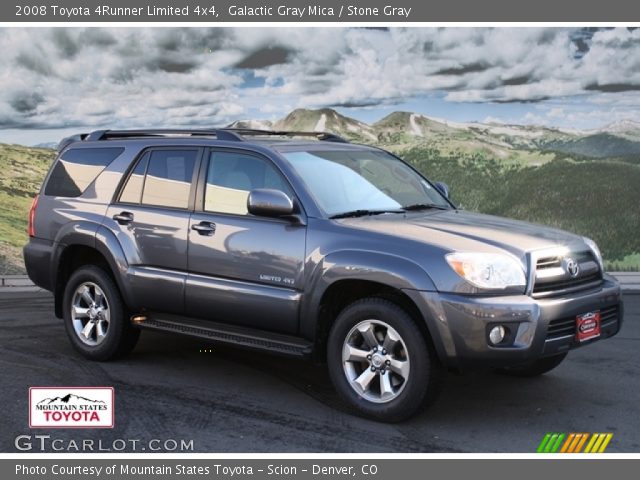 2008 Toyota 4Runner Limited 4x4 in Galactic Gray Mica