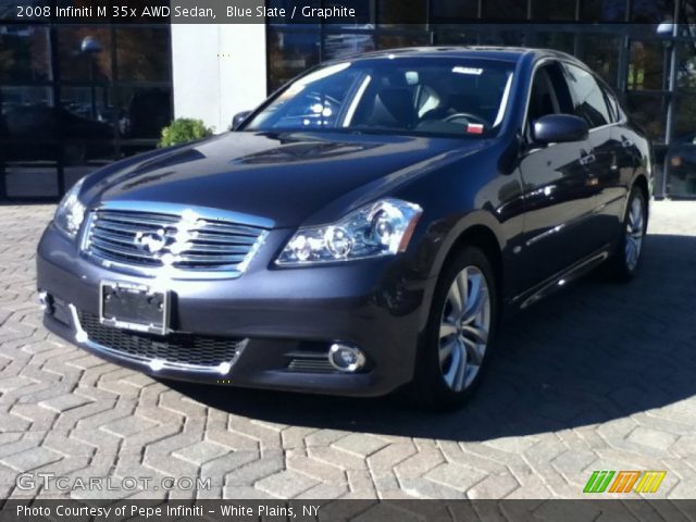 2008 Infiniti M 35x AWD Sedan in Blue Slate