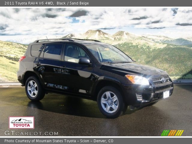2011 Toyota RAV4 V6 4WD in Black