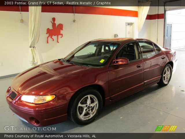 2003 Pontiac Grand Prix GT Sedan in Redfire Metallic