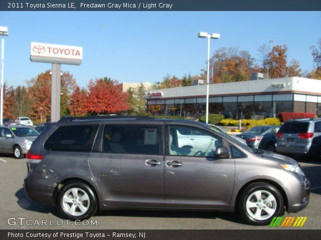 2011 Toyota Sienna LE in Predawn Gray Mica