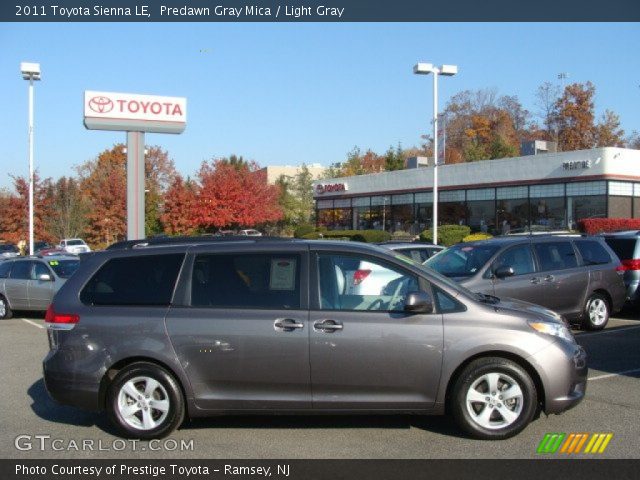 2011 Toyota Sienna LE in Predawn Gray Mica