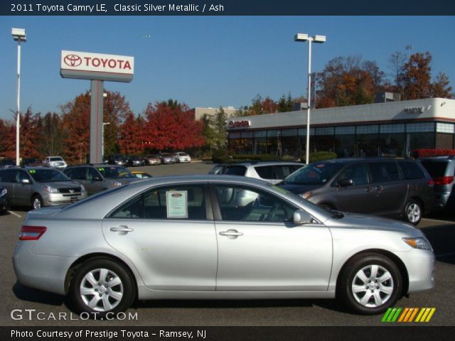 2011 Toyota Camry LE in Classic Silver Metallic