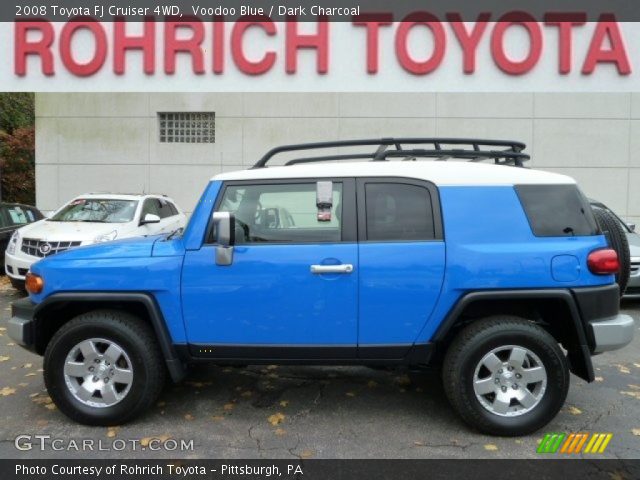 2008 Toyota FJ Cruiser 4WD in Voodoo Blue