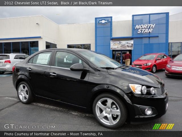 2012 Chevrolet Sonic LTZ Sedan in Black