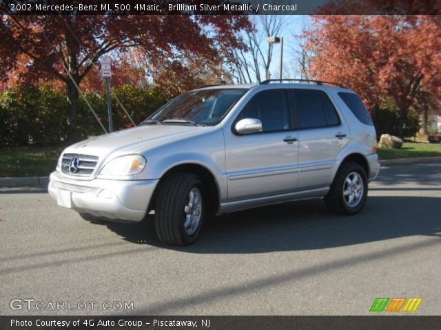 2002 Mercedes-Benz ML 500 4Matic in Brilliant Silver Metallic