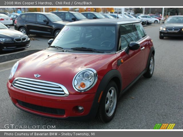 2008 Mini Cooper S Hardtop in Chili Red