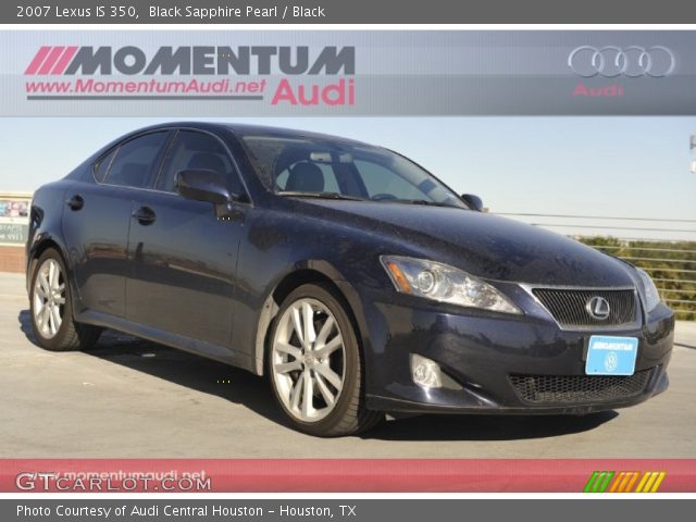 2007 Lexus IS 350 in Black Sapphire Pearl