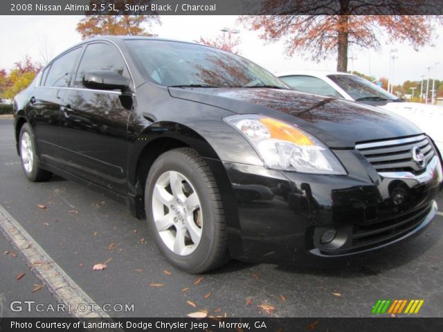 2008 Nissan Altima 2.5 SL in Super Black