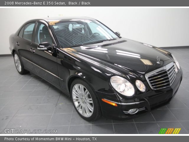 2008 Mercedes-Benz E 350 Sedan in Black