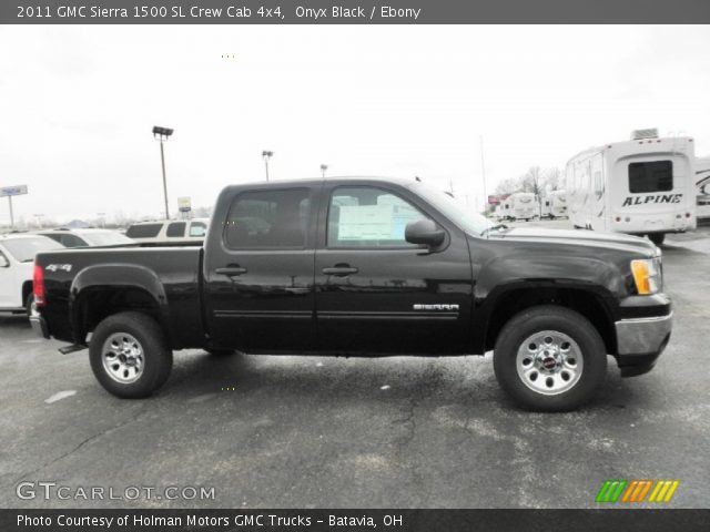 2011 GMC Sierra 1500 SL Crew Cab 4x4 in Onyx Black