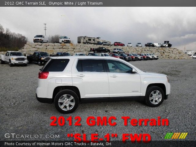 2012 GMC Terrain SLE in Olympic White