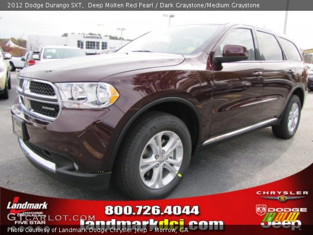 2012 Dodge Durango SXT in Deep Molten Red Pearl