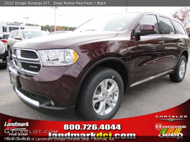 2012 Dodge Durango SXT in Deep Molten Red Pearl