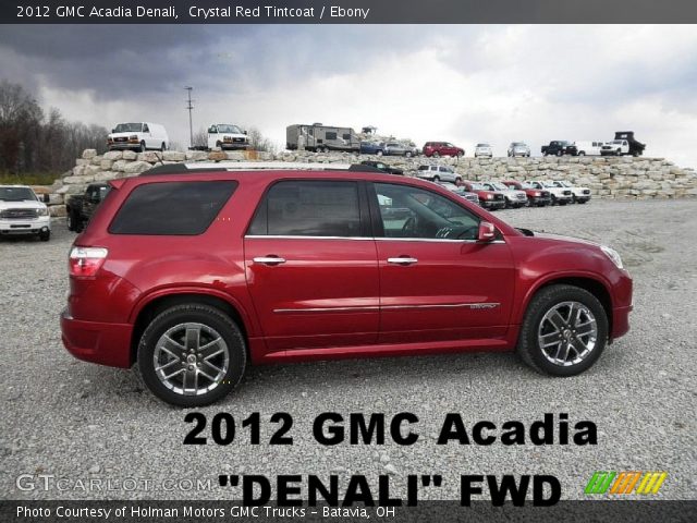 2012 GMC Acadia Denali in Crystal Red Tintcoat