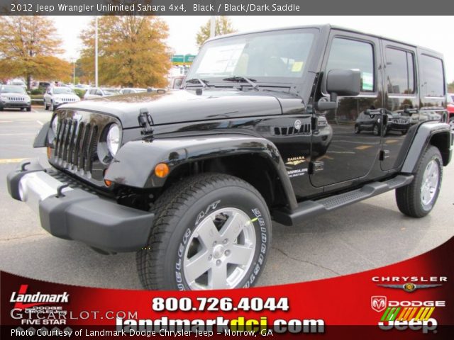 2012 Jeep Wrangler Unlimited Sahara 4x4 in Black