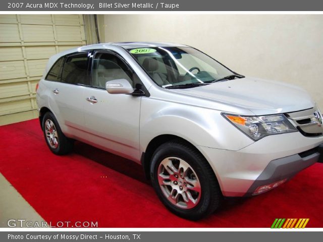 2007 Acura MDX Technology in Billet Silver Metallic
