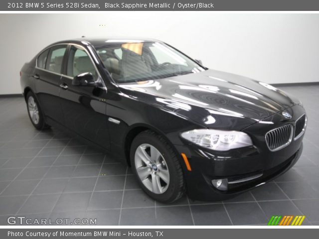 2012 BMW 5 Series 528i Sedan in Black Sapphire Metallic