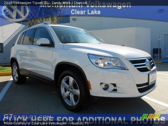 2010 Volkswagen Tiguan SEL in Candy White