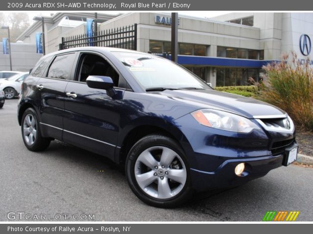 2009 Acura RDX SH-AWD Technology in Royal Blue Pearl
