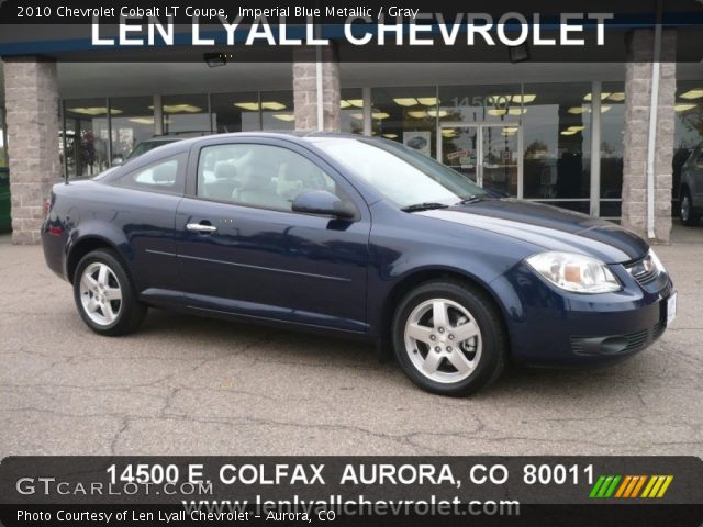 2010 Chevrolet Cobalt LT Coupe in Imperial Blue Metallic