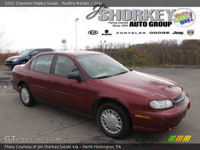 2002 Chevrolet Malibu Sedan in Redfire Metallic