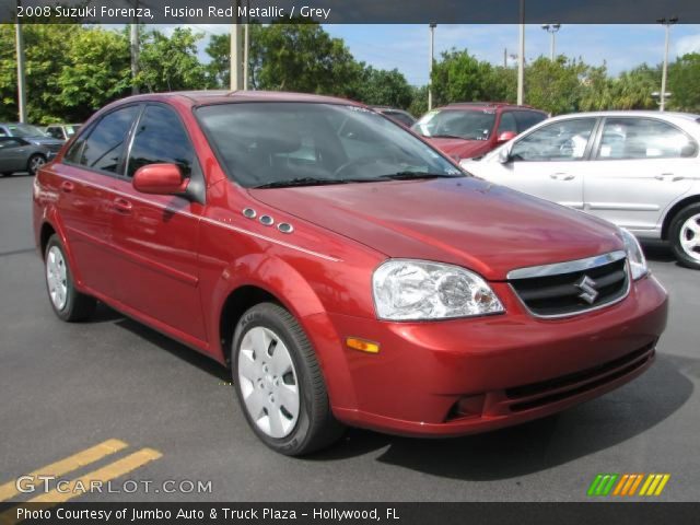 2008 Suzuki Forenza  in Fusion Red Metallic