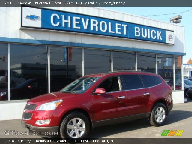 2011 Chevrolet Traverse LT AWD in Red Jewel Metallic