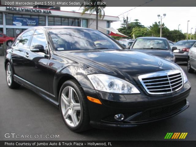 2008 Mercedes-Benz S 550 4Matic Sedan in Black