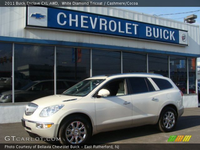 2011 Buick Enclave CXL AWD in White Diamond Tricoat