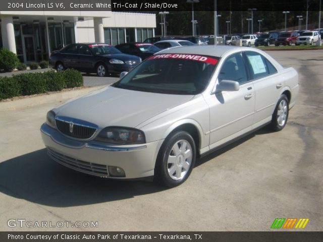 2004 Lincoln LS V6 in Ceramic White Tri-Coat