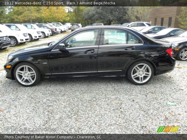 2012 Mercedes-Benz C 250 Sport in Black