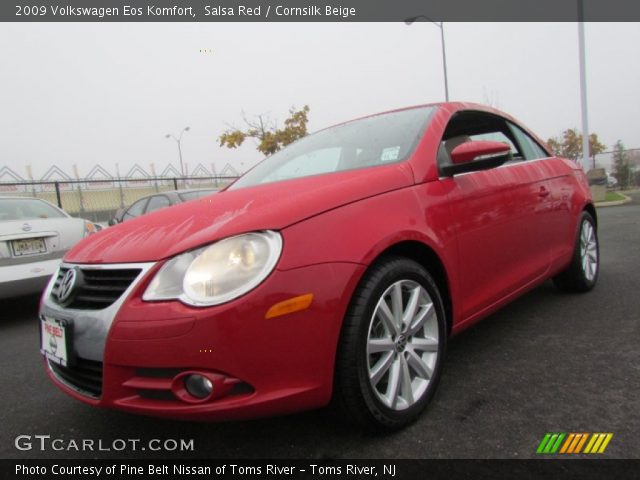 2009 Volkswagen Eos Komfort in Salsa Red