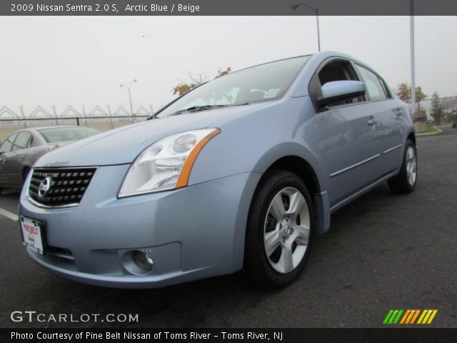2009 Nissan Sentra 2.0 S in Arctic Blue