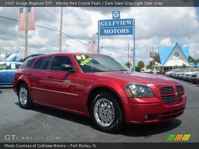 2007 Dodge Magnum SXT in Inferno Red Crystal Pearl
