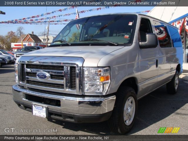 2008 Ford E Series Van E350 Super Duty XLT Passenger in Dark Shadow Grey Metallic